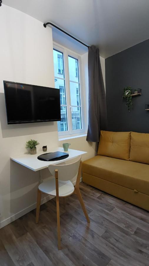 Studio Confortable Au Coeur De Rouen Esterno foto